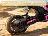 Pink 24V 350W Kids Dirt Bike Electric Motorized, 15 MPH Top Speed, Twist Grip Throttle 12266567