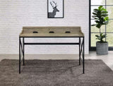 Corday - Desk With USB Port - Light Brown B081P157377