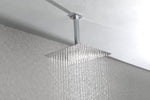 ZUN 12" Rain Shower Head Systems Wall Mounted Shower W92852779