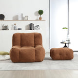 Fluffy bean bag chair, comfortable bean bag for adults and children, super soft lazy sofa chair with W1996P190379