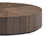 35.43 Inch Modern Round Coffee Table MDF Coffee Table for Living Room,Drum Center Table for W2582P188320