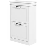 ZUN Shoe Storage Cabinet-White （Prohibited by WalMart） 83912031