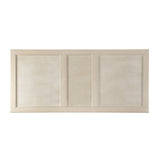 Traditional Design Silver Finish Dining Table 1pc Extension Leaf Glass Insert Top Formal Dining Room B01152850