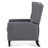 ZUN 27.16" Wide Manual Wing Chair Recliner W68062700