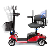 4 Wheel Compact Heavy Mobility with Lights, Battery Powered Electric Mobility Scooter, Electric 22930525