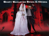 7.2ft Life-Size Animated Halloween Groom Prop - Formal Suit, Sound-Activated 47204908