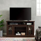 Classic TV Media Stand Modern Entertainment Console for TV Up to 65" with Open and Closed Storage W2275P337814