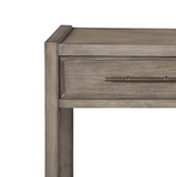 54 inch Sofa Table, No Assembly Required, White Oak Finish B108P163865