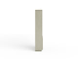 ZUN 84 inch Tall Bookcase, No Assembly Required, Sandstone Finish B108P255371