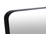 24 x 32 Inch Bathroom Mirror Black Aluminum Frame 74258517