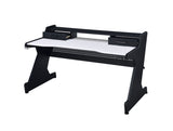 Black and White 2-Drawer Gaming Desk B062P215511