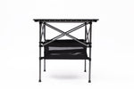 ZUN Set of 3, Folding Outdoor Table and Chairs Set for Indoor, Outdoor Camping, Picnics, Beach,Backyard, 32774116