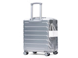 28" Large Suitcase, ABS Hardshell, Upgraded Crack-Resistant Iron Handle, Combination Lock, 360&deg W2787P536189
