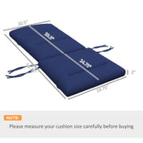 Set of 2 Outdoor Chair Cushion 55343800