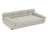 Soft and comfortable pet sofa with backrest and armrests, suitable modern rectangular pet sofas W487P266088