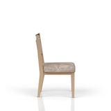 Rope Back Chair - Toffee/ Carmel B2699P296294