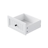 K&K 48 inch Large Kitchen Island with Drop Leaf,Power Outlet,Internal Rack,Rolling Kitchen N707P257057W