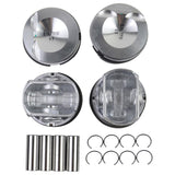 Pistons Set 21mm for VW Golf Jetta Scirocco Audi TT Q3 A3 Skoda Seat Leon CDNC 06H107065BE 45656945