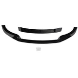 Front Lip Extension fit for BMW X6 G06 M Sport 2020-2023 Gloss Black Splitter 74476149