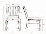 2 pcs Dining chair 94566612