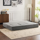 Ebern Designs Convertible Sectional Sofa with 3 Storage Ottomans - High-Resilience Foam Sleeper, W1829P280222
