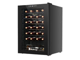 American Standard JC-82 AC 115V /60Hz 28Bottle/2.8Cu.Ft/80L/ Compressor Wine Cooler Black 05843418