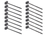 8X Intake Valves 8X Exhaust Valves Replacement for Toyota RAV4 Corolla Scion tC xB 2AZ-FE 48355106