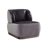 Antique Slate and Grey Accent Chair B062P209152