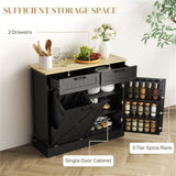 ZUN Kitchen Storage Cabinet、Kitchen Cabinet 36370857