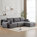 Modern Memory Foam Compressed Sofa,Large Sectional Couches for Living Room,Pet-Friendly Cloud 77374459