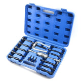 16pcs Blind Hole Pilot Internal Extractor/Remover Bearing Puller Set W/ Red Case 57036071