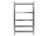150 x 75 x 30cm 5 Tiers Galvanizing Storage Rack Gray 22948023