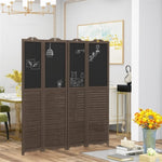 ZUN Wooden Room Divider/Privacy Screen （Prohibited by WalMart） 70594278