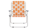Set of 2 Webbed Folding Beach Chairs, Outdoor Patio Lawn Foldable Chairs for Camping Fishing Yard 67485456