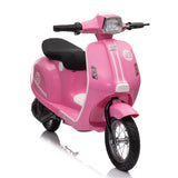 24V 250W Powerful Electric Scooter W/12" Air-Filled Tires,Hand Accelerator & Brake,Dual Rear W1578P297858