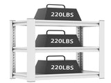 40-50 Gallon Fish Tank Stand - Metal Aquarium Stand, 31.5 "L x 18 "W x 34"H Adjustable Heavy Duty 18850243