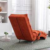 COOLMORE Linen Massage Chaise Lounge Indoor with Remote Control,Ergonomic Electric Massage Long W39539622