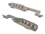 2PCS Light Gray Door Armrest Handle Front Left & Right Fit for Chevy Avalanche Suburban Tahoe 02864101