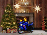 12V Electric Motorcycle for Kids, Powered Toy Motorcycle, Child Motorcycle Ride On with Light Wheels 32935697