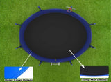 12FT Trampoline with Basketball Hoop, ASTM Approved Reinforced Type Outdoor Trampoline with K1163P317487