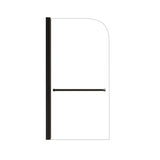 30 in. W * 58 in. H Rise and down rotation shaft door Shower Doors for Bathtub, 1/4" Thick W2965P277704