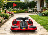 Red 12V Electric Drift Go Kart Kids Ride On Vehicle with Soft Start, Music Function & Colorful 01093473