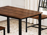 Dining Table Set, Bar Table with 2 Dining chairs, Table Counter with Chairs, Industrial for 32736707