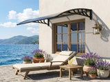 Awning for Door Entrance with Drainage Sink, 40x60 Inch Window Canopy Exterior, UV Rain Snow 40055087