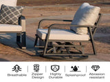 Aluminum Outdoor Sofa Swivel Seats 55329018