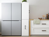 70.87" H Display Storage Cabinet , 4 Tier multi-functional pull-out multi-tier storage shelf & 2 W331P295245
