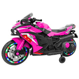 12V Electric Motorcycle for Kids, Powered Toy Motorcycle, Child Motorcycle Ride On with Light Wheels 51587563