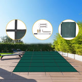 Inground Pool Safety Cover, 18x36ft Rectangle Winter Safety Pool Cover for Inground Swimming Pools, W465P203692