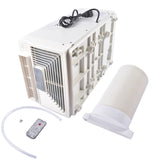 110V AC Electric Portable Air Conditioner 650W Cooling Mini Outdoor Camping Tent RV AC Kit White 92742285