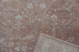 Eno Lyra Rust and Ivory Viscose Area Rug B055P315648